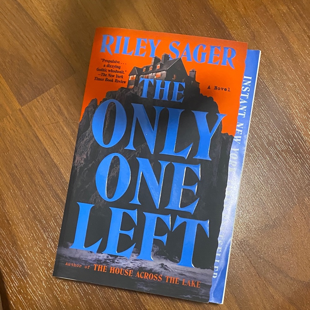 Riley Sager 'The Only One Left' Hardcover Book